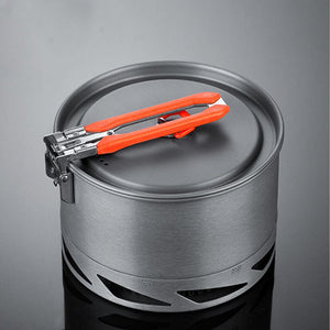 Camping Cookware Set Heat Exchanger Kettle Pot Cutlery - Your Ultimate Outdoor Cooking Companion