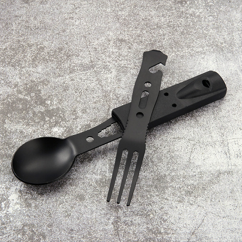 Multi-functional Camping Knife And Outdoor Dining Utensils
